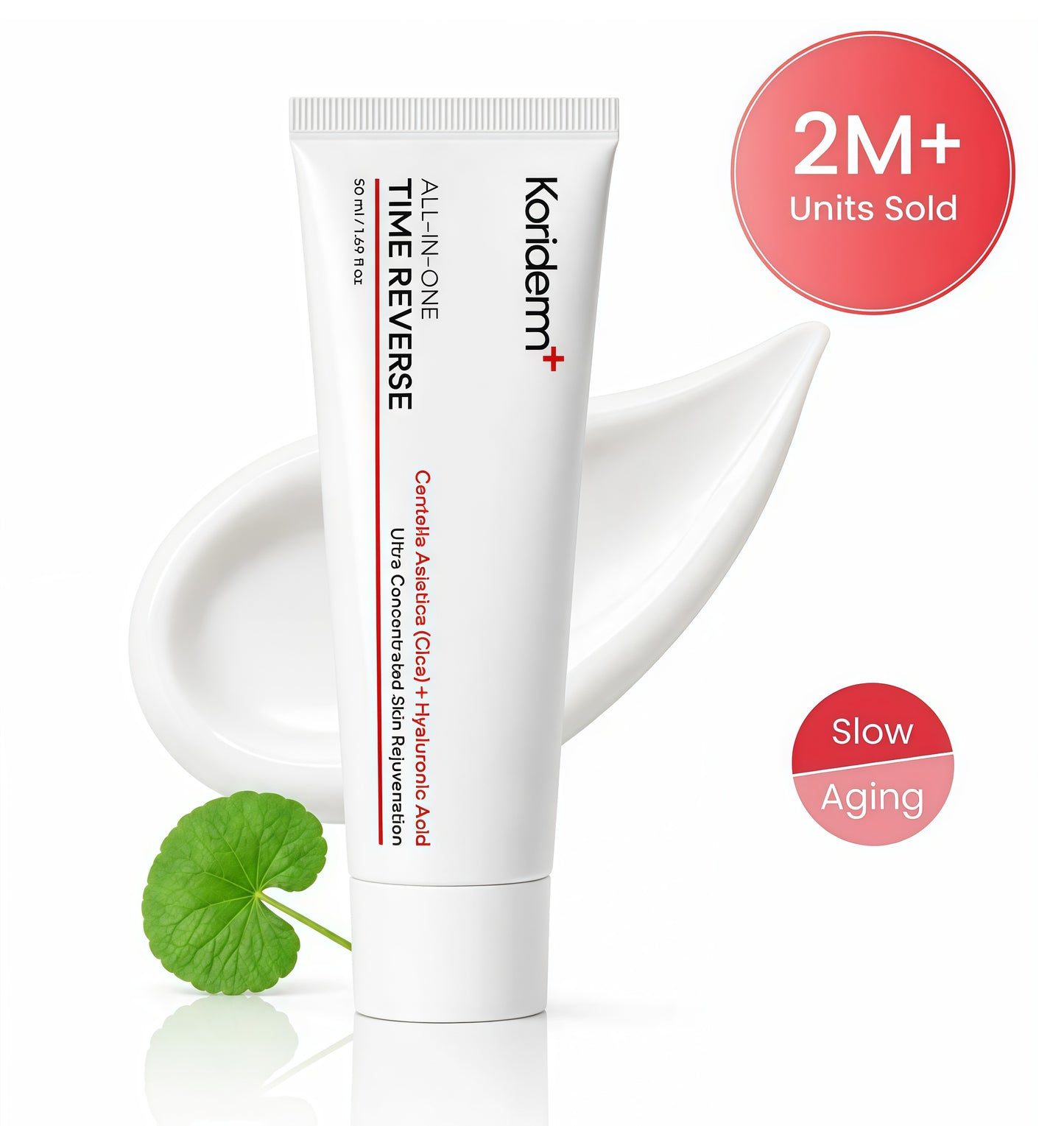 Time Reverse Cream, Korean Skin Care Face Moisturizer, 1.69 Fl Oz
